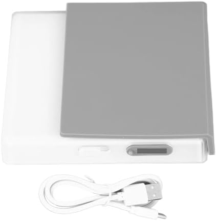 Precise Compact Coffee Scale with Timer – 3 Modes, Digital Display, for Espresso and Pour-Over(White) by Unknown