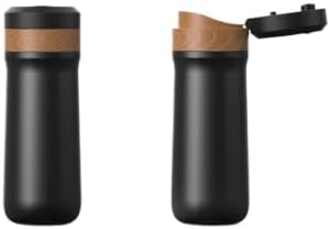 320ml Portable Coffee Pot Press Coffee Maker Stainless Steel Insulated Travel Mug With Coffee Plunger Filter - Image 2