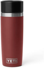 YETI Rambler 16 oz Travel Bottle, Stainless Steel, Vacuum Insulated with Leakproof Commuter Cap, Stag Red by YETI