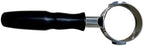 8g/18g/22g Basket 58mm Bottomless Portafilter Solid Wood Handle，Compatible For Breville，BES900/BES920/BES980 Barista Accessory(Black wood,With 2 cup basket) by Unknown