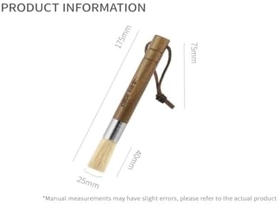 Coffee Grinder Cleaning Brush Accessories For Kitchen Tool Wood Handle(1pcs walnut) - Image 2