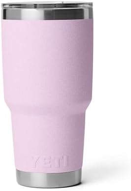 YETI Rambler 30 oz Tumbler, Stainless Steel, Vacuum Insulated with MagSlider Lid, Cherry Blossom - Image 5