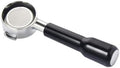 58mm Bottomless Coffee Portafilter For E61 Grouphead Espresso Machines Two-Ear Coffee Handle With Filter Basket Barista Tools filter basket(E61-Black plastic) by Unknown