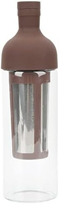 Cold Brew Coffee Wine Bottle, Double Layer Glass Coffee Pot with Stainless Steel Filter for Home Iced 1000ml by Unknown