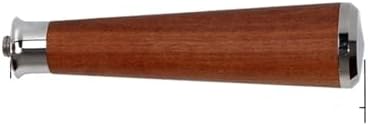 51/54/58mm Coffee Bottomless Naked Portafilter M10 Wood Handle, Compatible With Delonghi, Compatible With Breville, Espresso Accessory Barista Tools(M10 DH) by Unknown