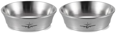 MHW-3BOMBER Espresso Coffee Dosing Funnel Compatible 51/53/54/58mm Portafilter Stainless Steel Coffee Dosing Ring Barista Tools(2pcs 51mm) by Unknown