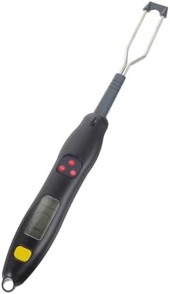Electronic BBQ Fork Thermometer, Meat Cooking Temperature Indicator | ABS and Stainless Steel Build, Easy-to-read Black Design, for Bar and Cafe Use, 2 Aaa Batteries by DEARMAMY