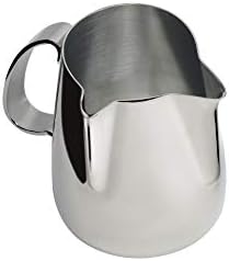 ILSA Revolution Duet Milk Jug for Latte Art, 2 90° Spouts, Large Front and Small Right, 6 Cups, Capacity 60 cl by Ilsa