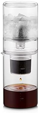 JITEM Cafetera Ice Cold Dripper Coffee and Tea Maker Dripper Coffee Brewer Maker with Adjustable Water Flow Stainless Steel Filter Glass Carafe for Coffee or Tea by Unknown