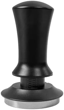 Coffee Tamper 58mm 54mm 51mm Ripple Base Leveling Constant Pressure Calibrated Spring Loaded Barista Tools Espresso Accessories(Straight 58mm) by Unknown