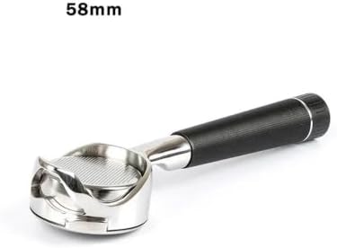For Gaggia/Baby/Classic Coffee Machine Modified Handle Filter 58MM Bottomless Hollow Portafilter Stainless Steel Coffee Filter(58mm-Gaggia-black) - Image 2