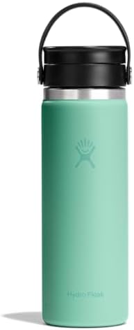 Hydro Flask Flex Sip Coffee Tumbler – Insulated Stainless Steel, Non Spill, Leak Proof Travel Cup 20 Oz Mermaid Green by Unknown