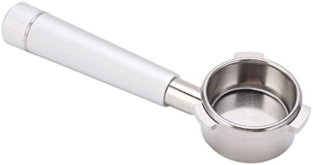 Bottomless Portafilter, 54mm, 3 Ears, Stainless Steel (Silver) by Yechiry