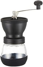 Coffee Accessories Portable Manual Coffee Machine, Grinder Adjustable Ceramic Burr Mill Hand Crank Household Crusher Coffee Bean Tools Household Office (Color : B) by Unknown