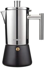 Stainless Moka Pot Stovetop Espresso Maker Induction Italian Coffee 1-9Cups by Unknown