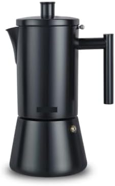 Stainless Moka Pot Stovetop Espresso Maker Induction Italian Coffee 1-9Cups by Unknown