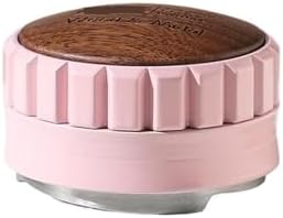 Coffee Distributor Tool/Leveler, Compatible For Bincoo, 3 Angled Espresso Distribution Tamper Fits 51mm 58mm Portafilter Home Barista Accessories(58mm pink) by Unknown
