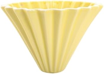 Ceramic Coffee Dripper Pour Over Maker Handmade Origami Filter Cup Flower Shape Funnel Drip Cafe Cake Home(Color 05) by Unknown