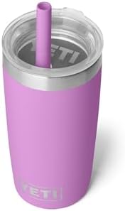 YETI Rambler Jr. 10 Oz Tumbler with Silicone Straw Lid - Image 7