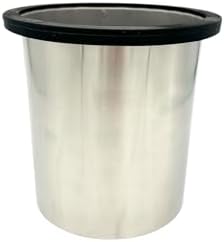Rattleware Open Bottom Stainless Steel Knock Box Chute with Rubber Bar - Image 4