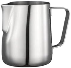 350-2000ml Stainless Steel Milk Jug Frothing Pitcher Cup Espresso Coffee Barista Craft Cappuccino Cream(600ml) by Unknown