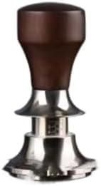 58MM/58.3MM Constant Pressure Coffee Tamper 30lb Espresso Tampers With Calibrated Spring Loaded Professional Barista Tool(58MM Wooden Knob) by Unknown