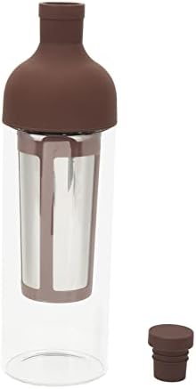 Cold Brew Coffee Wine Bottle, Double Layer Glass Coffee Pot with Stainless Steel Filter for Home Iced 1000ml - Image 5