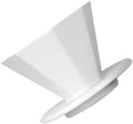 Octagonal Ceramic Coffee Filter Cup, Portable Manual Brewing Dripper by balacoo