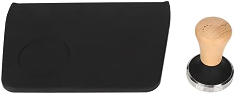 Coffee Mat, Silicone Coffee Mat Tamper Mat with Coffee Tamper Oil Proof Coffee Pad Tamper Kit for Espresso Machine (51mm / 2.01in Tamper) (58mm / 2.28in Tamper) (51mm / 2.01in Tamper) - Image 7