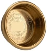 Precision High Extraction Espresso Basket Filter,Micro Sieve With 304 Stainless Steel For 51/54 / 58mm(58mm 22g Gold) by Unknown