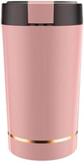Coffee Grinder Electric Coffee Bean Grinder Mill Spice Grinder Stainless Espresso Grinder Conical Burr Cordless Food Grade for Grinding, Pink by Unknown