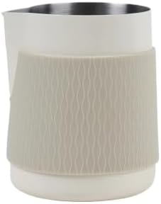Milk Pitcher V3, 500ml Frothing Jug Without Handle, Steaming With Spout For by Unknown