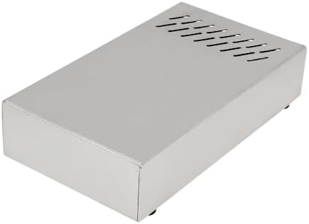 DIBTSA Espresso Knock Box Drawer, Stainless Steel Coffee Grounds Container with Removable Rubber Knock Bar and Non-slip Base, Mini 9.29 x 5.43 x 2.08 inches (Silver) - Image 5