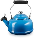 Le Creuset Enamel On Steel Whistling Tea Kettle, 1.7 qt., Marseille by Unknown