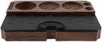 Coffee Tamper Station with Wood Grain Finish, Multifunctional Pressing Base for 51mm 53mm 58mm Portafilters, Stable Espresso Tamping Mat with Silicone Anti-Slip Layer - Image 4