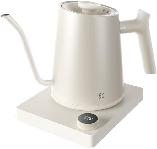 Greater Goods Electric Gooseneck Kettle, Coffee Scale, and Espresso Scale (Birch) - Image 2