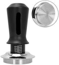 Coffee Tamper 30lb Constant Pressure Calibrated Double Spring Espresso Maker Accsesories Barista Tools(51MM Black Thead) by Unknown