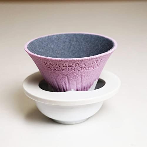 Mt. Fuji Ceramic Coffee Filter - Reusable Dripper - Paperless - Made in Japan - Pink - Image 7