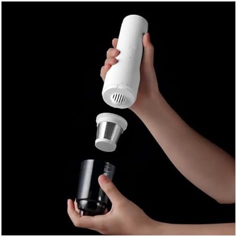 Handheld Cleaner For Coffee Grounds Vacuum For Bar/Car Desktop With 13Kpa Powerful Suction& Blower(Black) - Image 4