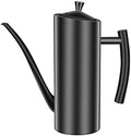 Matte Black Pour Over Coffee Kettle,Stainless Steel Gooseneck Spout Hand by Unknown