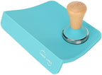 Coffee Powder Press Tool Set Wooden Handle Flat Base Hammer Silicone Anti-Slip Mat with Slot (58mm / 2.28in Tamper) - Image 4