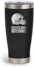 The Memory Company Officially Licensed 20oz Tumbler Etched, Cleveland Browns by TheMemoryCompany