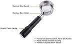 58mm Bottomless Portafilter Compatible with Breville BES900XL, BES920XL, BES980XL, BES990BSS Espresso Machine with Filter Basket-Plastic Handle, Black - Image 2