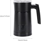 Electric Milk Frother, 350ml Milk Foam Maker with LED for Crafting Cappuccino Latte Coffee and Hot Chocolate (US Plug 110V) - Image 2