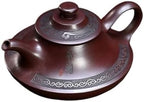Tea Kettle Creative Purple Clay Teapot Home Tea Room Red Clay Carved Cloud Furnace Teapot Ceramic Tea Infuser by Unknown