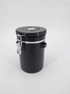 FixtureDisplays® Airtight Sealed Coffee Bean Storage Canister with Expiration Date Dial - Co2 Valve Vacuum Sealed Coffee Container with Scoop for Beans Grounds 15436 by FixtureDisplays
