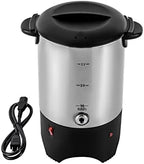 5.2L/175oz 1KW Coffee Urn, Large Capacity 30-Cup Electric Coffee Maker, Fast Heating, Anti-Dry Burn, Stainless Steel Coffee Maker with Removable Filter for Home Office Commercial Use by Unknown