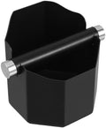 Stainless Steel Espresso Knock Box Black with Non Slip Base by WATIIFUFU