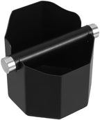 Stainless Steel Espresso Knock Box Black with Non Slip Base by WATIIFUFU