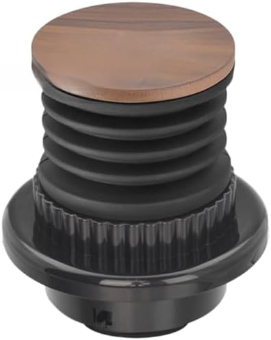 Silicone Coffee Grinder Blower Hopper-Cleaning Tool Compatible with Breville-BES870 BES880 BCG820, Easy Press Bean Bin Accessory, Black for Espresso Use(C) - Image 3